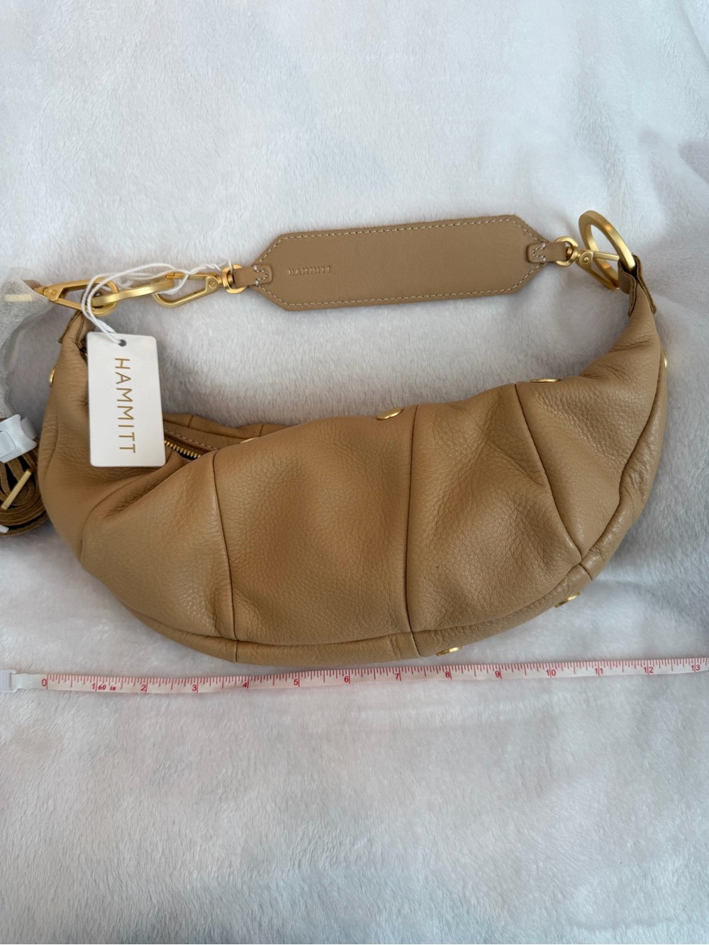 Hammitt Sand Beige Small Erica Convertible Bag - Picture 9 of 10